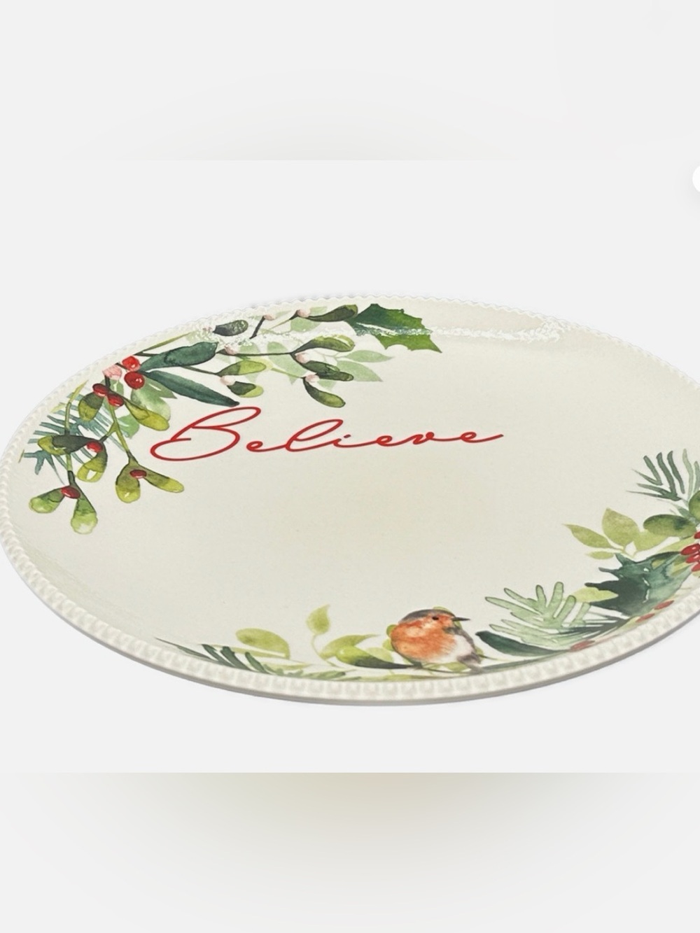 Believe Holiday Better Homes & Gardens 9” Plates 💥
